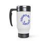 Stainless Steel Travel Mug with Handle