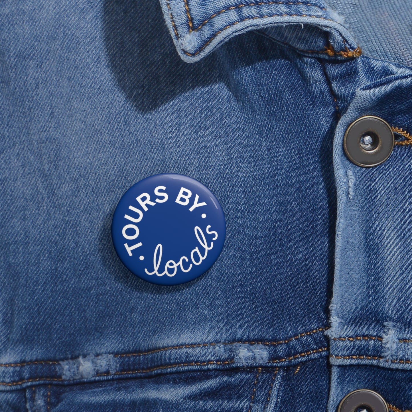 Pin Buttons - Blue