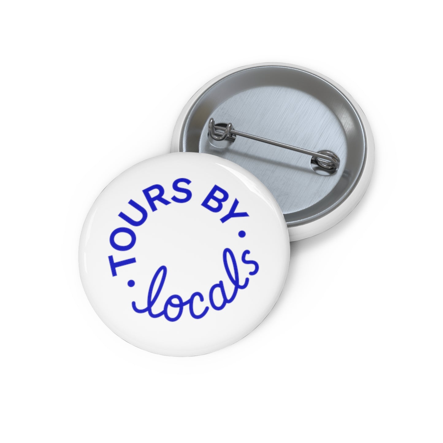 Pin Buttons - White