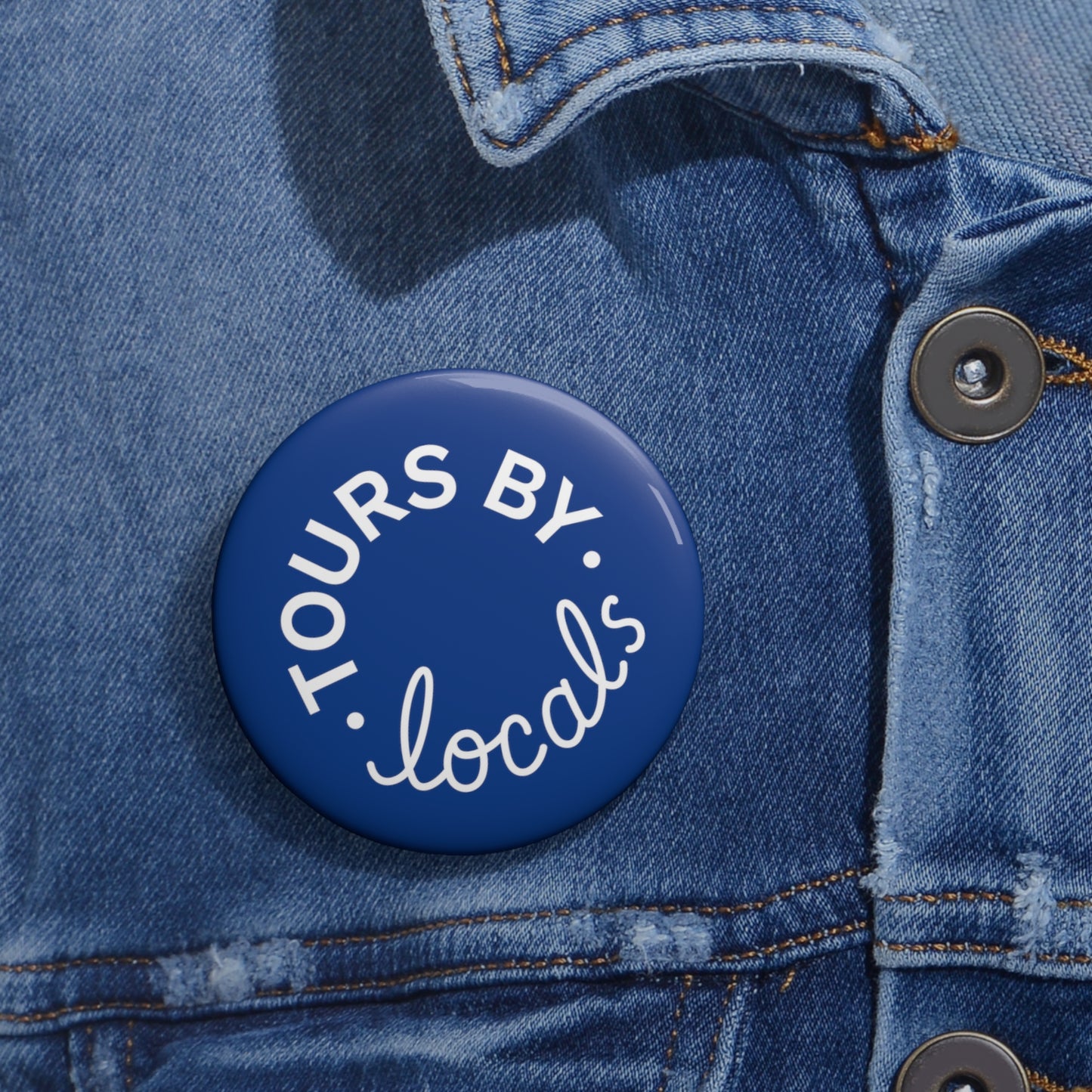 Pin Buttons - Blue
