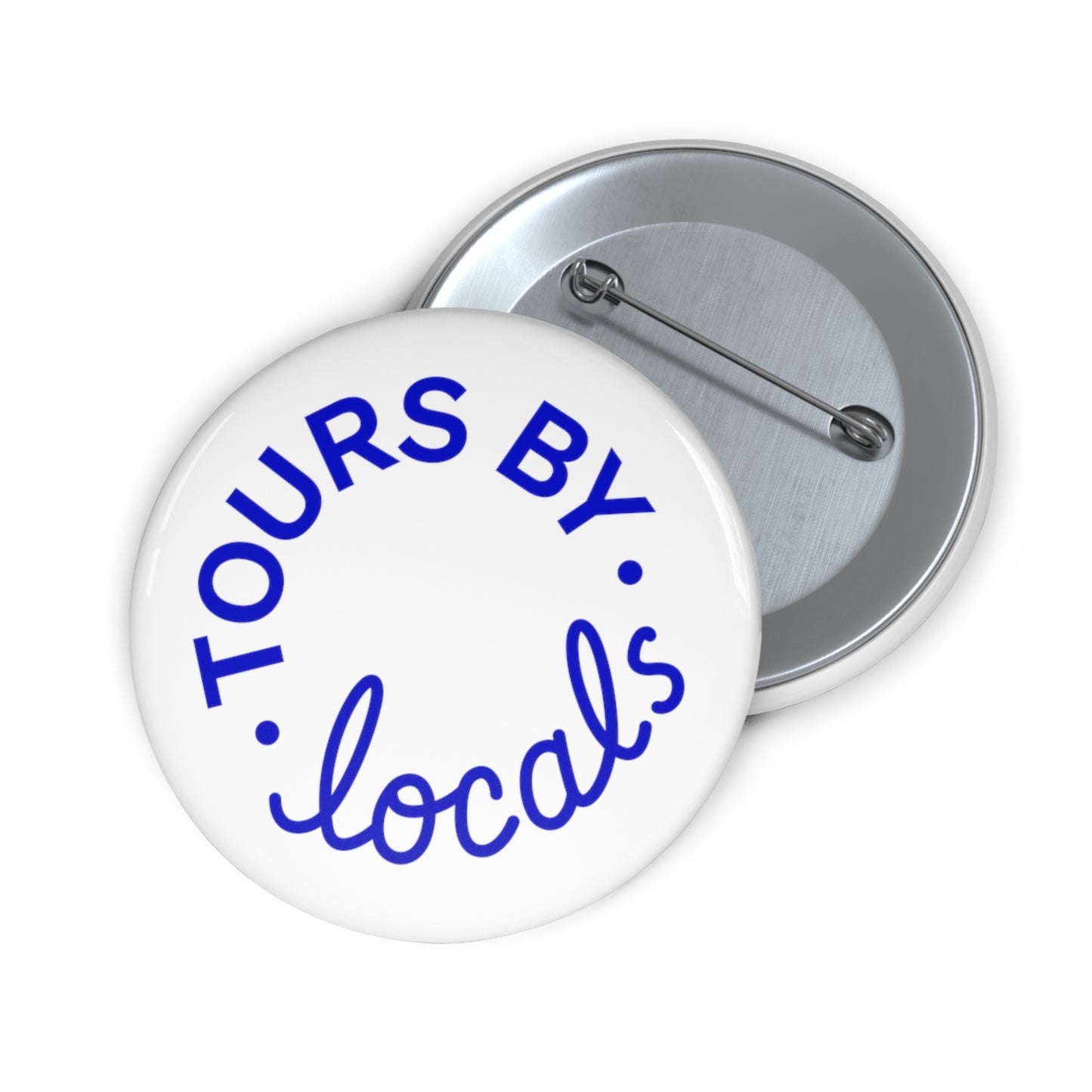 Pin Buttons - White