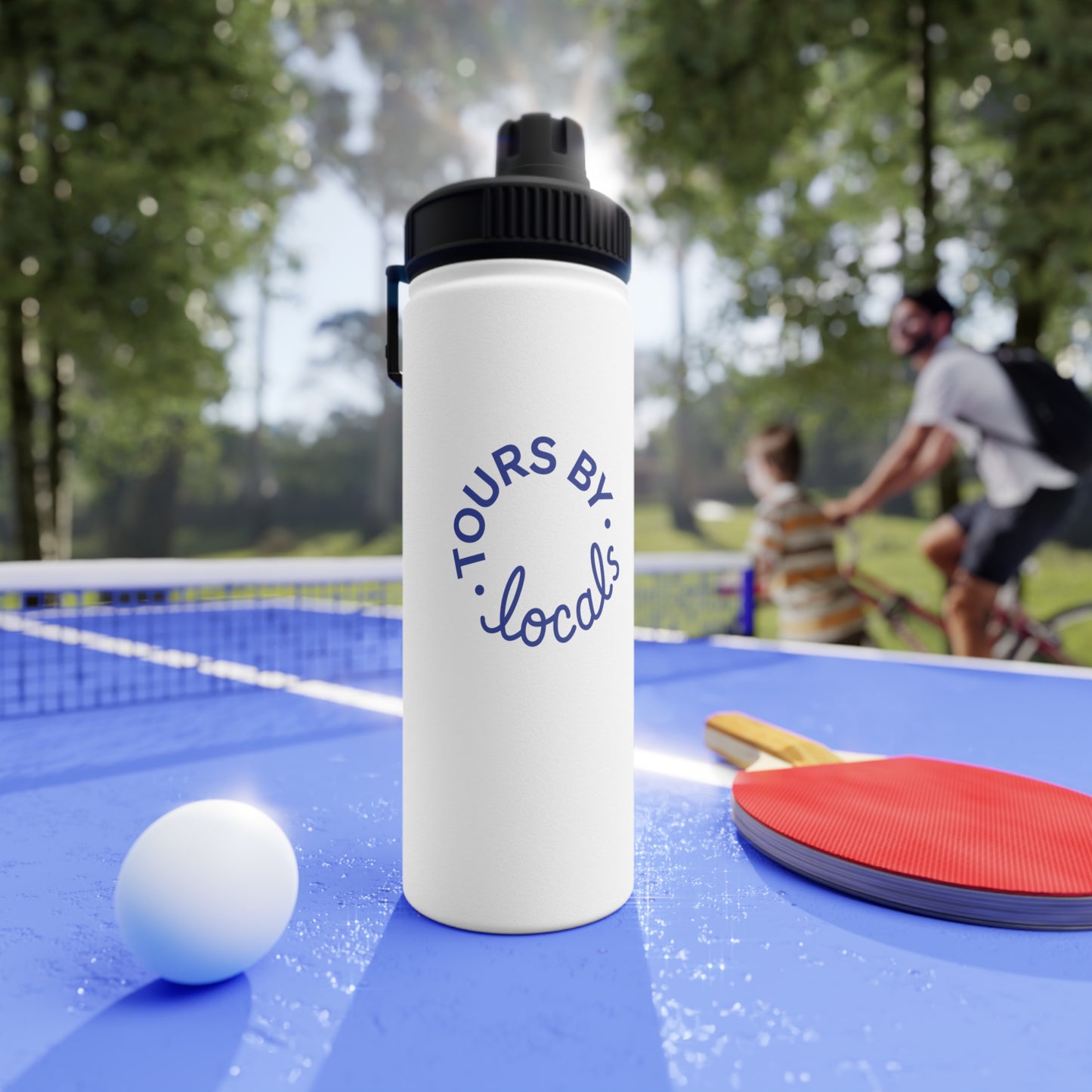 Stainless Steel Water Bottle, Sports Lid