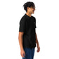 Unisex pique polo shirt - Black