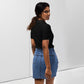 Women’s pique polo shirt - Black