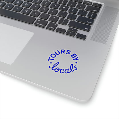 Blue Kiss-Cut Stickers