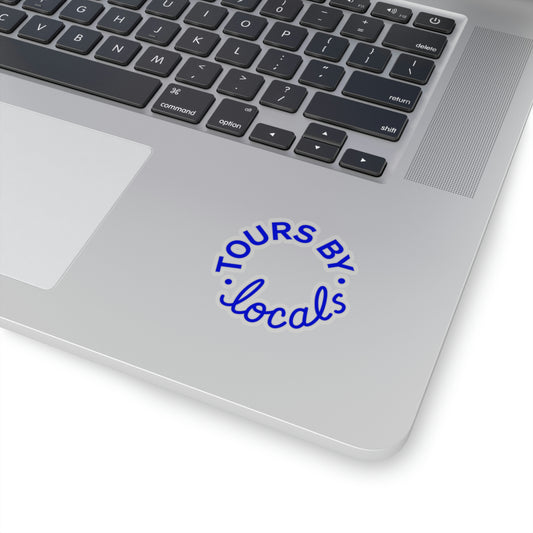 Blue Kiss-Cut Stickers